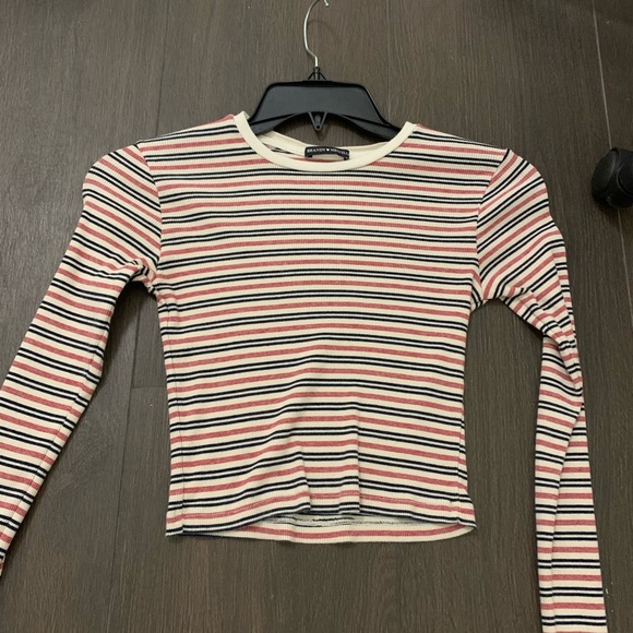 Brandy Melville Tops - Brandy Melville Long Sleeve Striped Shirt